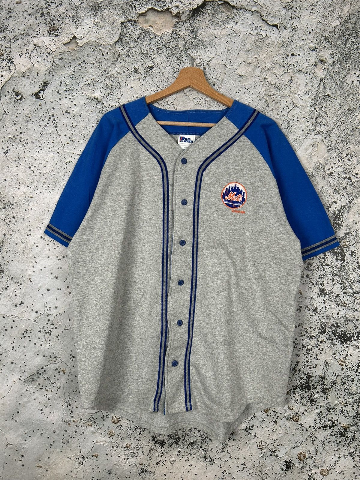 MLB × Pro Player × Vintage Vintage New York Mets MLB Baseball Jersey 1996 Pro Player Size US L / EU 52-54 / 3 - 1 Thumbnail