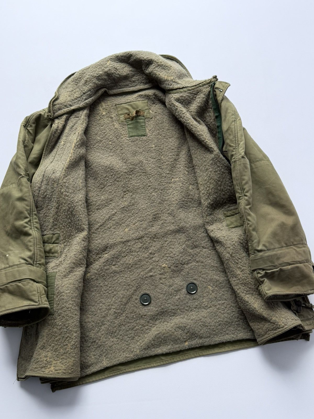 Vintage Vintage 1950s British Army Military Middle Parka Jacket Size US L / EU 52-54 / 3 - 9 Thumbnail