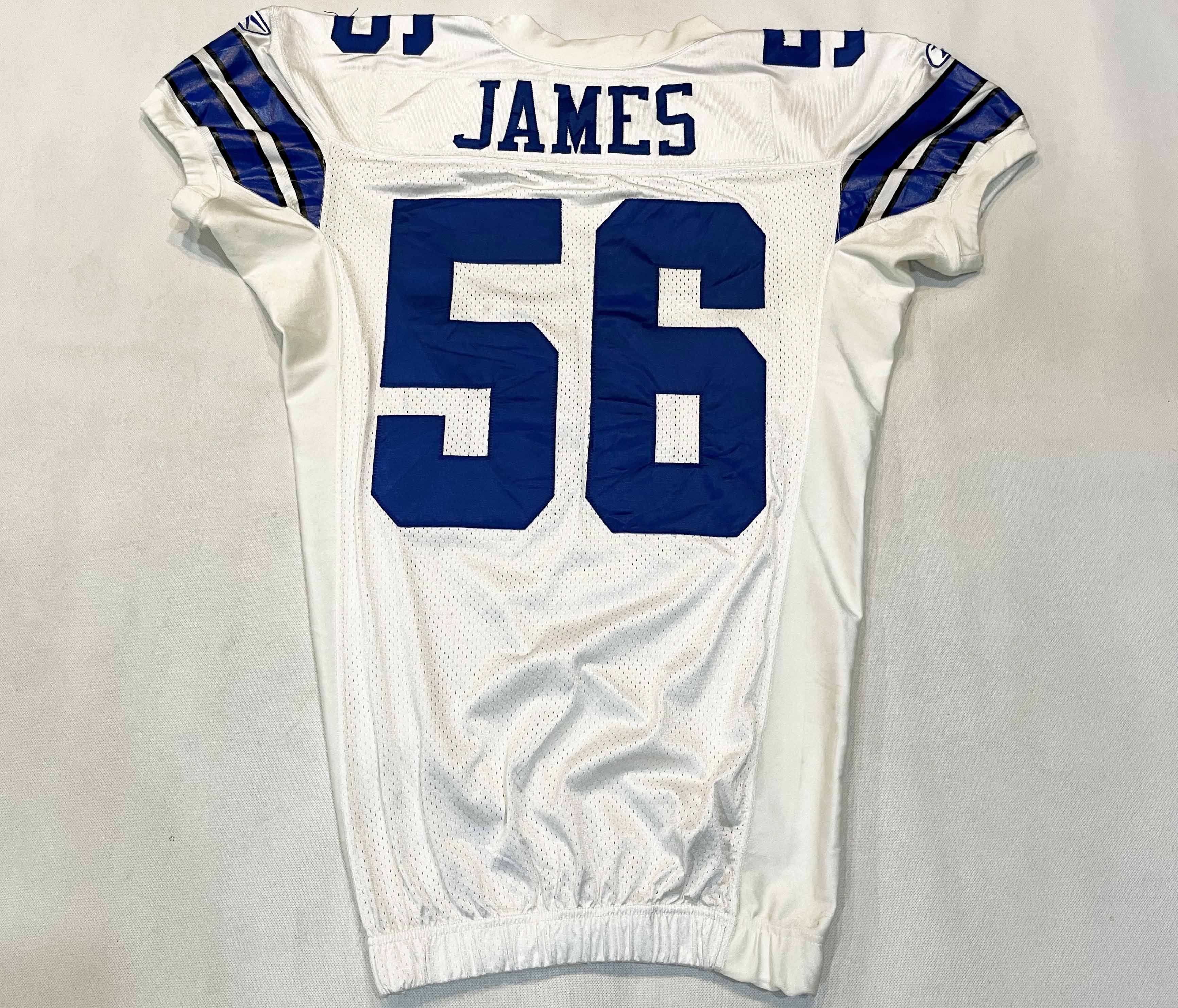 Reebok Reebok NFL Dallas Cowboys JAMES #56 Game Issued Jersey Size US M / EU 48-50 / 2 - 4 Thumbnail