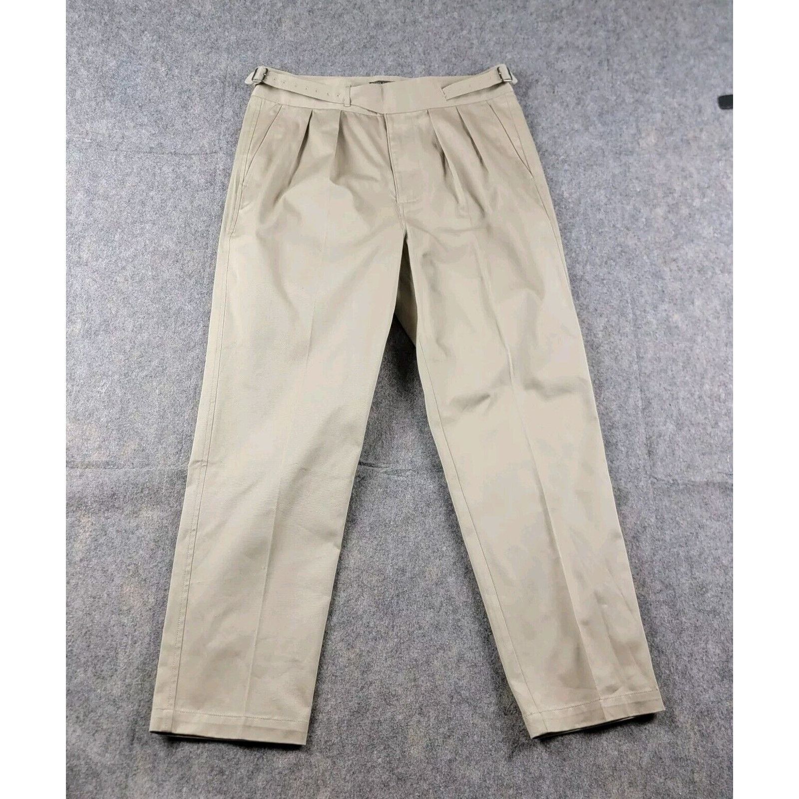 Todd Snyder Todd Snyder Mens Cotton Gurkha Trouser Pants Size US 34 / EU 50 - 3 Thumbnail
