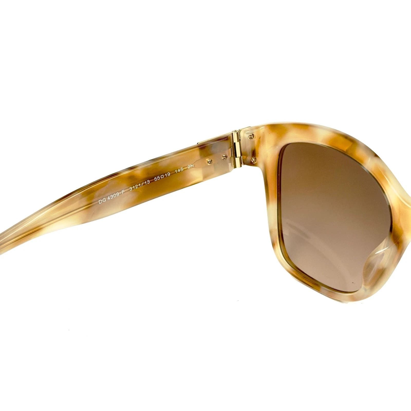 Dolce & Gabbana DOLCE & GABBANA DG4309 4309 Pearl Brown Gradient Sunglasses Size ONE SIZE - 5 Thumbnail
