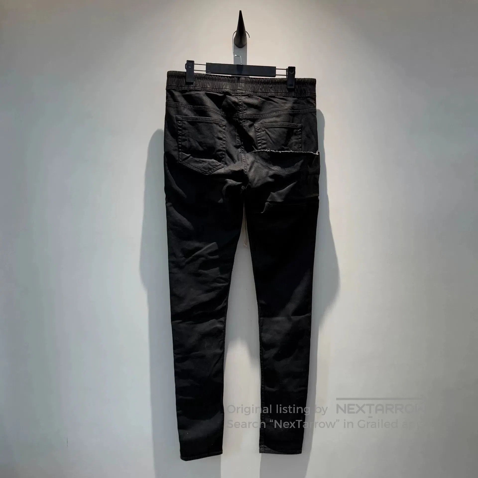 Rick Owens rare rick owens waxed denim pants. Size US 43 - 5 Thumbnail