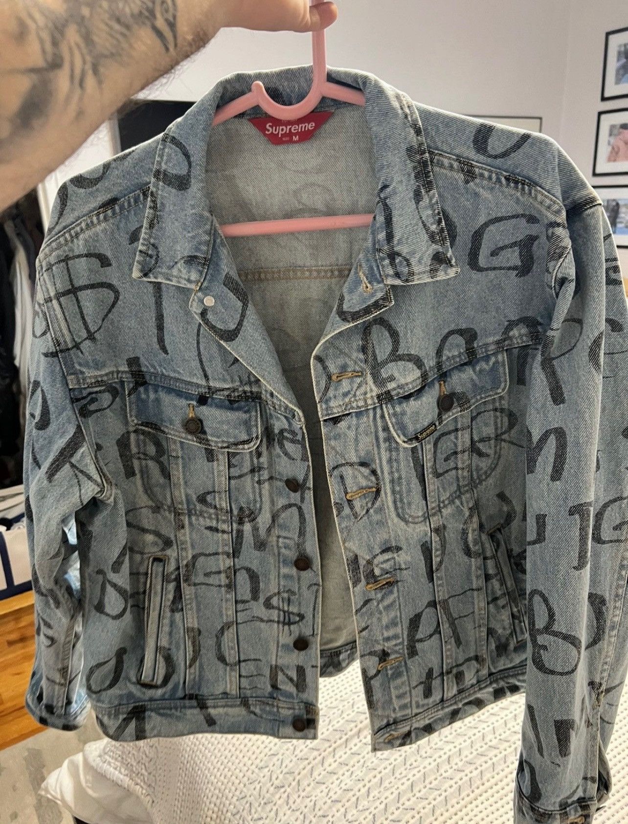 Supreme Supreme Black Ark Denim Trucker Size US M / EU 48-50 / 2 - 6 Thumbnail