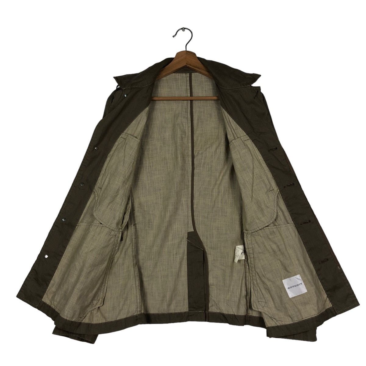 Hysteric Glamour 🔥Duck Canvas Chore Work Jacket Boycott Japan Size US M / EU 48-50 / 2 - 13 Thumbnail