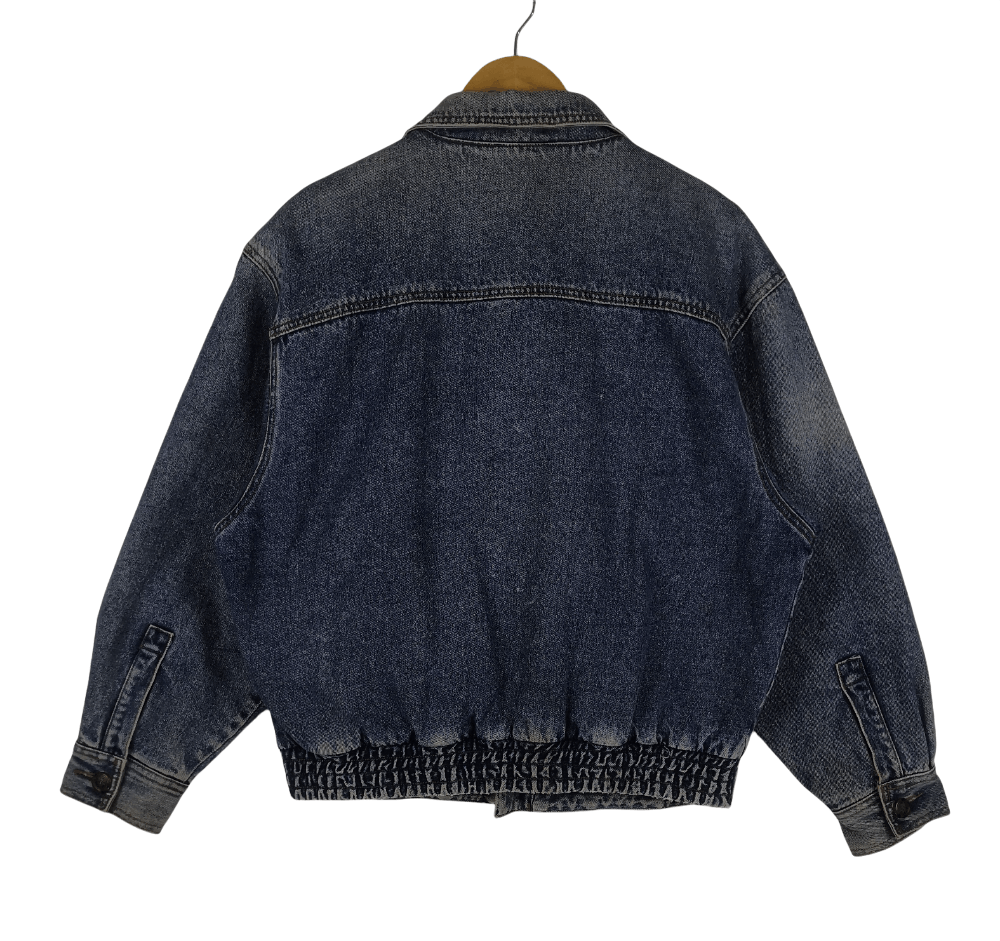 Yves Saint Laurent Vintage 90s Yves Saint Laurent Jacket YSL Denim Trucker Size US M / EU 48-50 / 2 - 2 Thumbnail