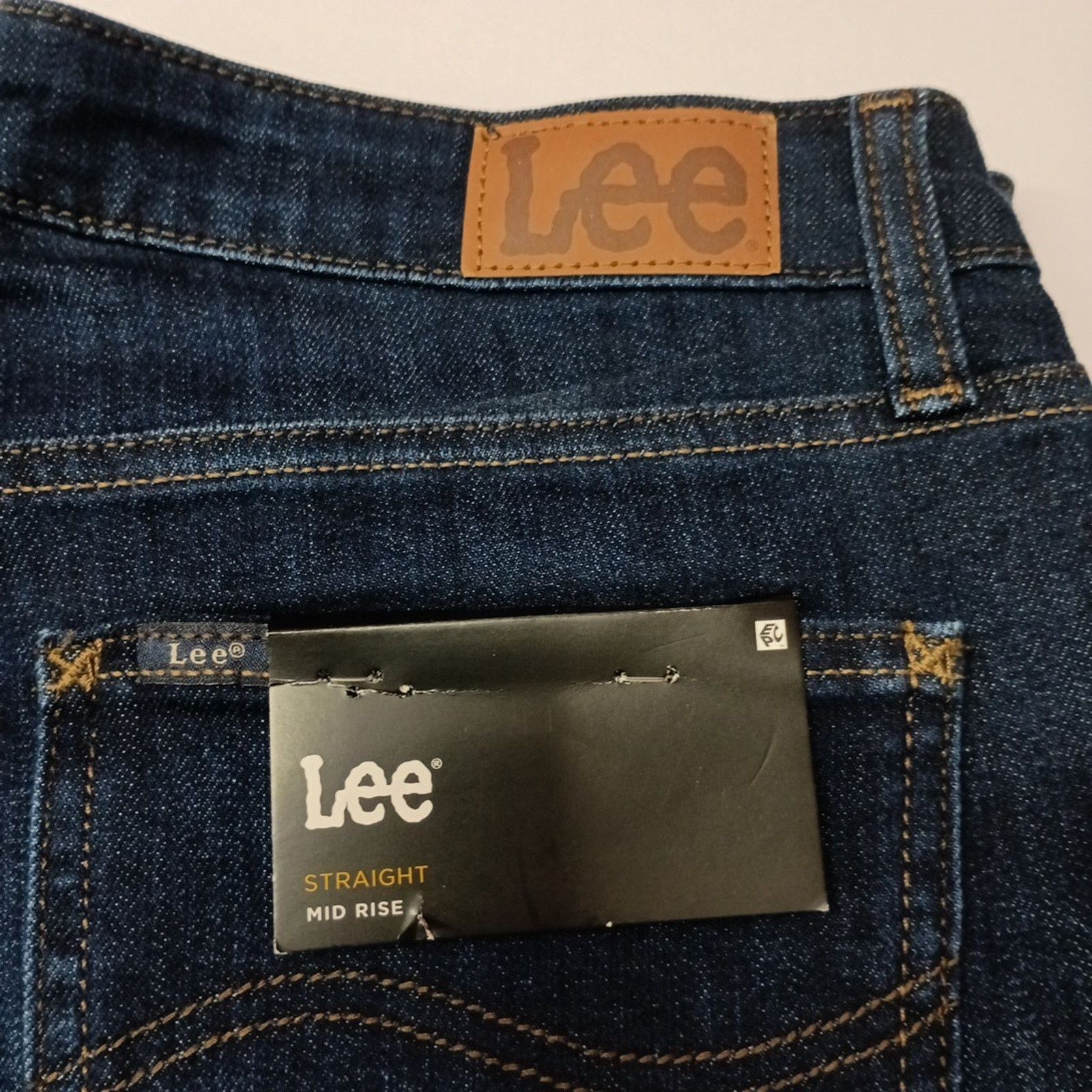 Lee Lee Straight Leg Jeans Women's 12 Long Size 32x32 Blue Size 34" / US 12 / IT 48 - 2 Thumbnail