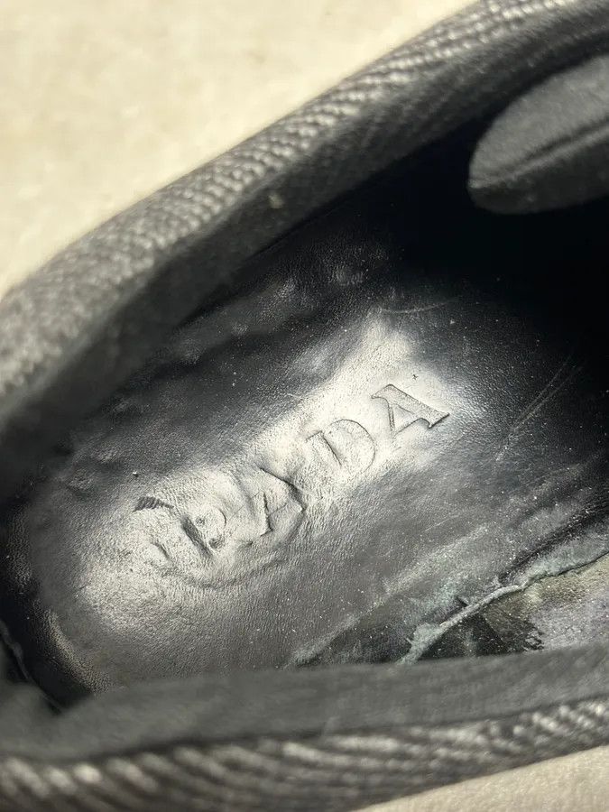 Prada 2000s Prada Black Loafer Velcro Leather Boots Size US 9.5 / EU 42-43 - 11 Thumbnail