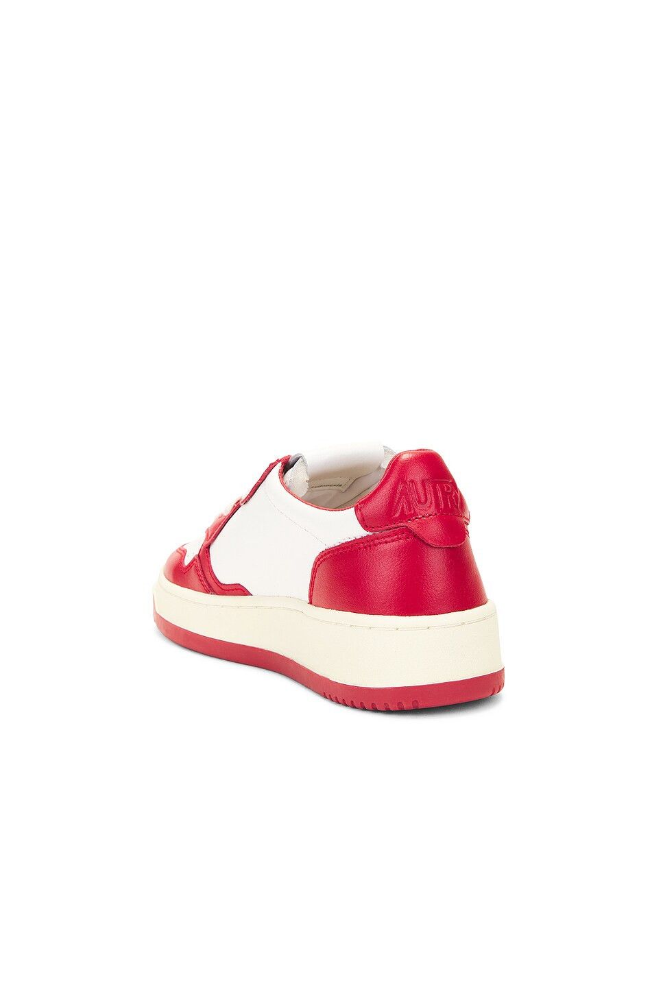 AUTRY o1y0725 Leather Low-Top Sneakers in Red/White Size US 9 / IT 39 - 4 Thumbnail