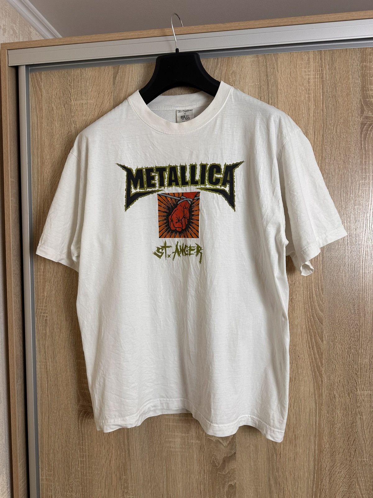 Metallica 🔥 Metallica St. Anger 2003 Rock Album Band T Shirt Metal Y2K Size US XL / EU 56 / 4 - 1 Thumbnail