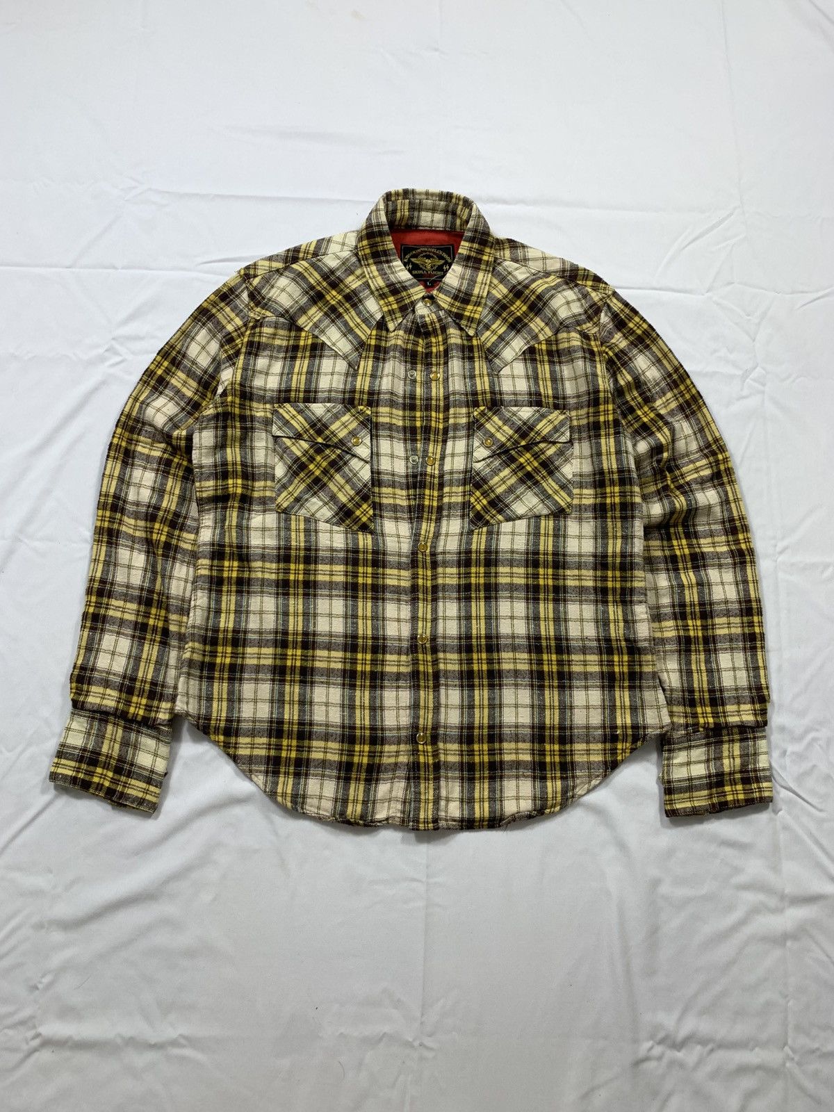 Yohji Yamamoto SICK JAPANESE SKULL FLIGHT BUTTON SHIRT IRON HEARTS STYLE Size US L / EU 52-54 / 3 - 6 Thumbnail