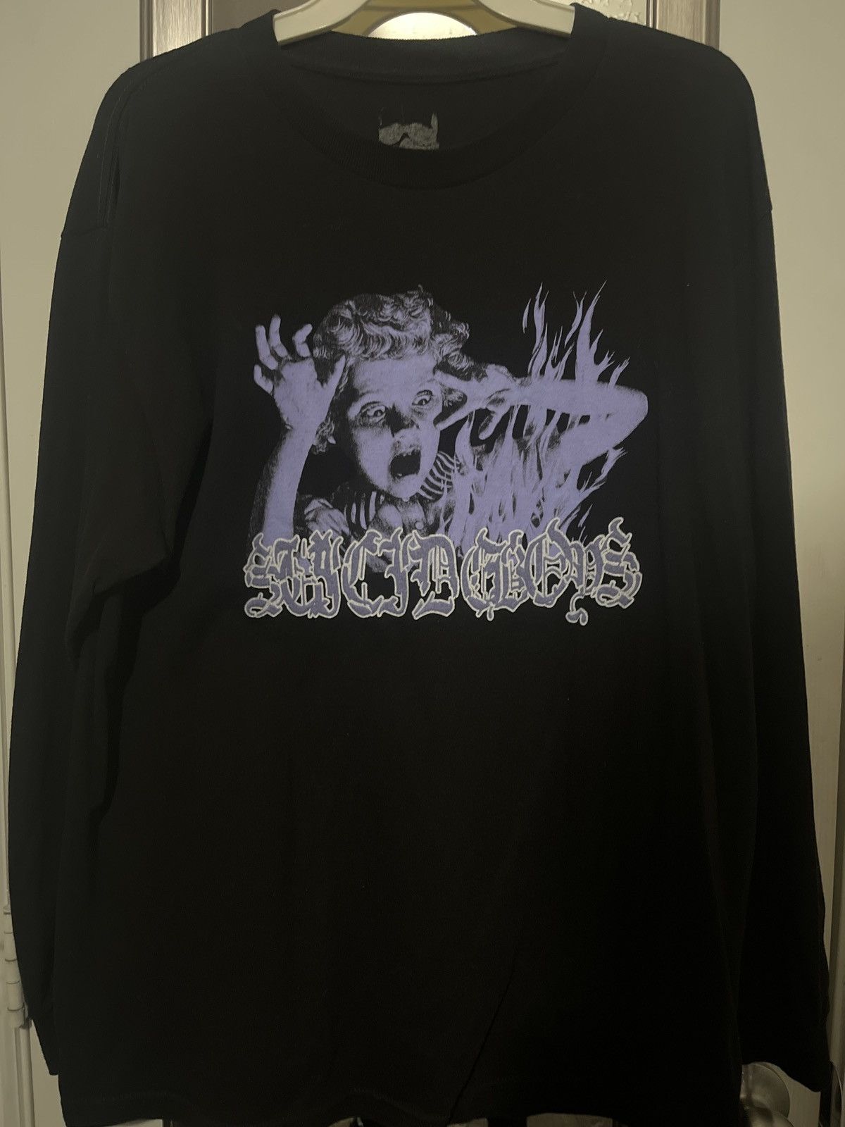 G59 Records $uicideboy$ stop staring at the shadows long sleeve Size US L / EU 52-54 / 3 - 1 Thumbnail
