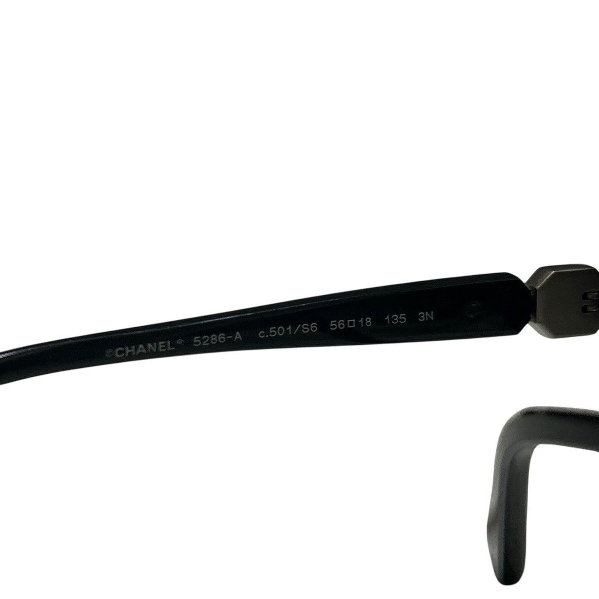 Chanel 468 CHANEL sunglasses black with case Size ONE SIZE - 12 Thumbnail