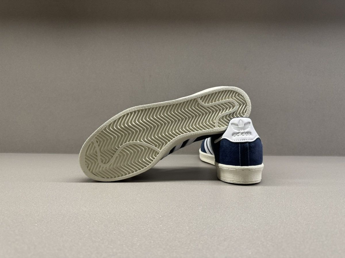 Adidas Adidas Campus 80s Collegiate Navy Cloud White Size US 12.5 / EU 45-46 - 8 Thumbnail
