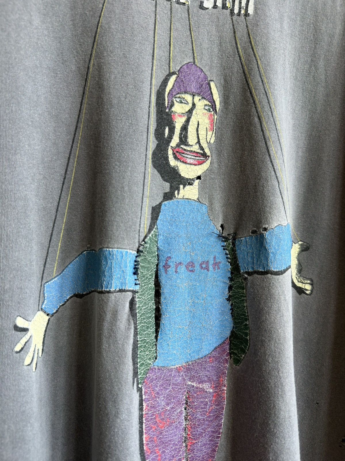 Band Tees Vintage 90s Pearl Jam Thrashed Faded Grunge Erd Band Tee Size US XL / EU 56 / 4 - 5 Thumbnail