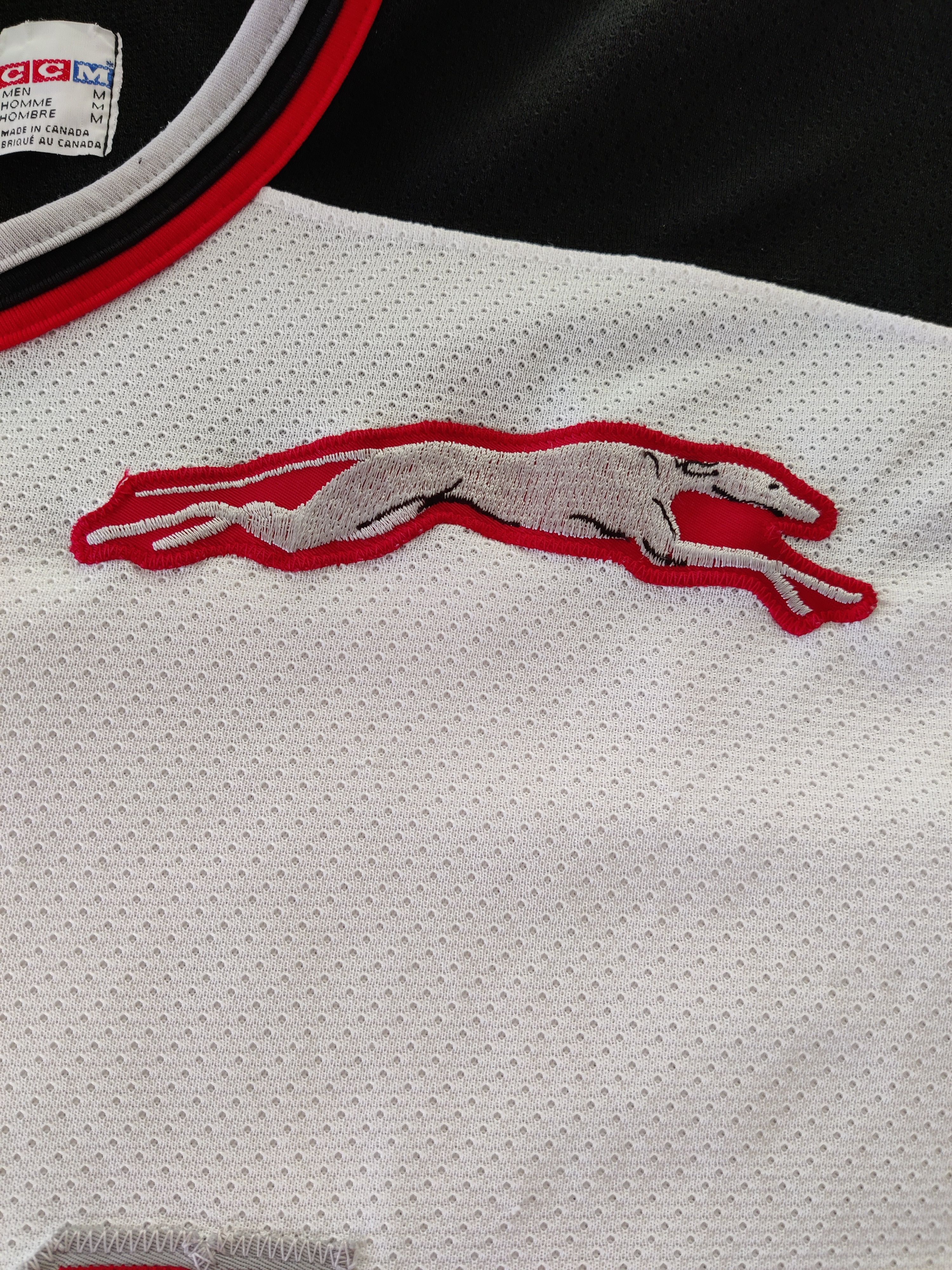 Ccm Vintage 90s CCM OHL All-Star East Soo Greyhounds Jersey M Size US M / EU 48-50 / 2 - 8 Thumbnail