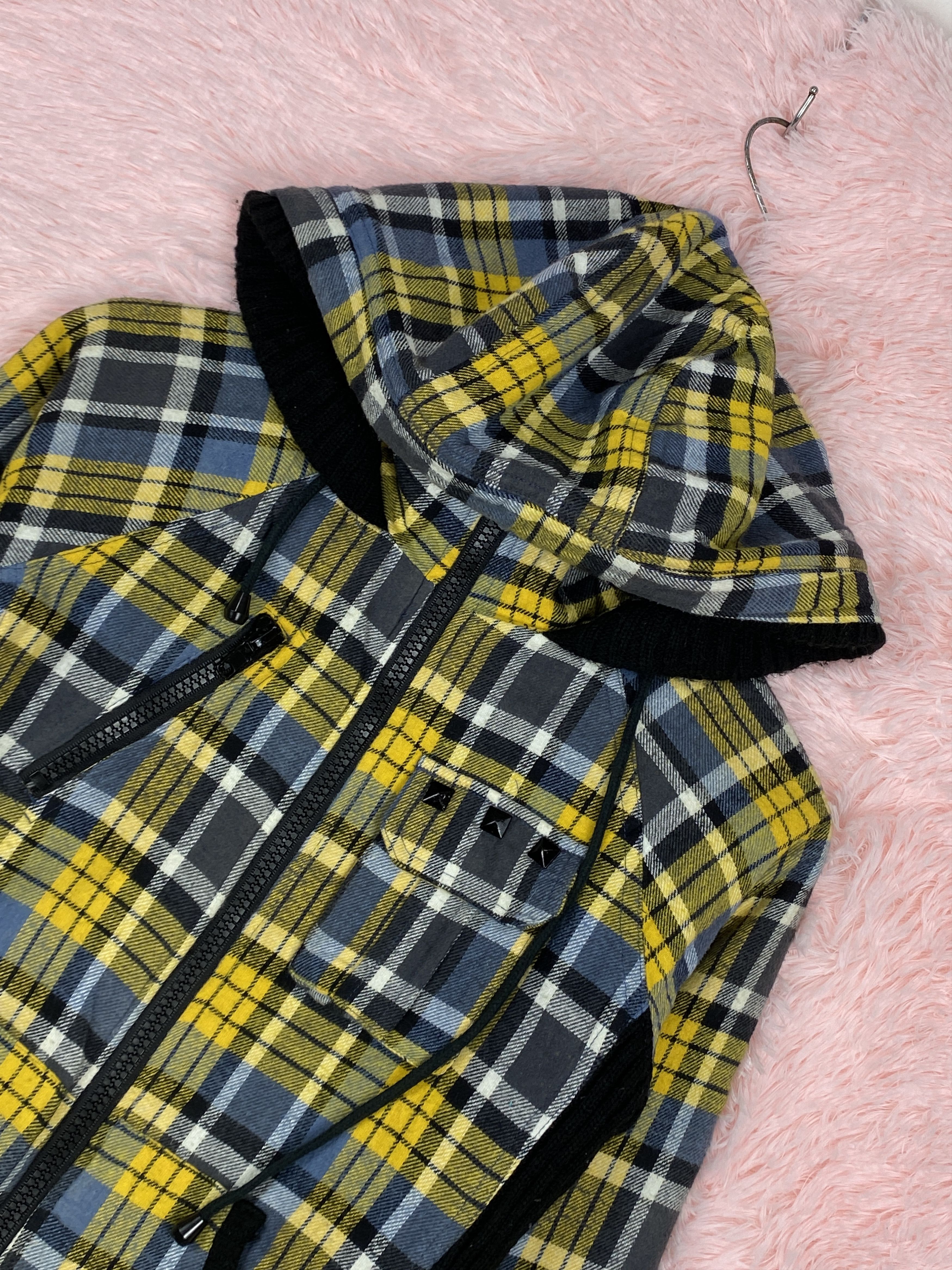 Japanese Brand Vintage Locstyle Hoodie Flannel Jacket J1745 Size S / US 4 / IT 40 - 2 Thumbnail