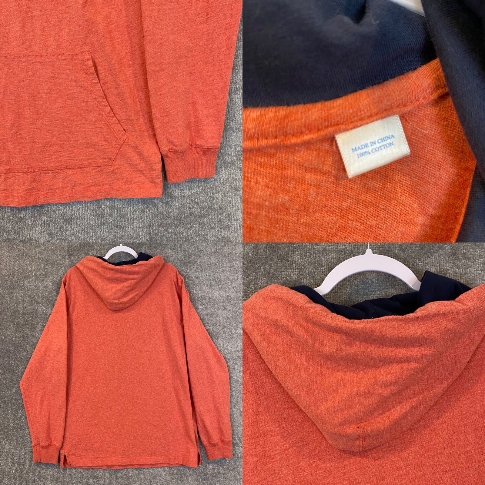 Southern Tide VINTAGE Southern Tide Jacket Men XL Long Sleeve Hooded Casual Outerwear Orange Shirt Size US XL / EU 56 / 4 - 8 Thumbnail