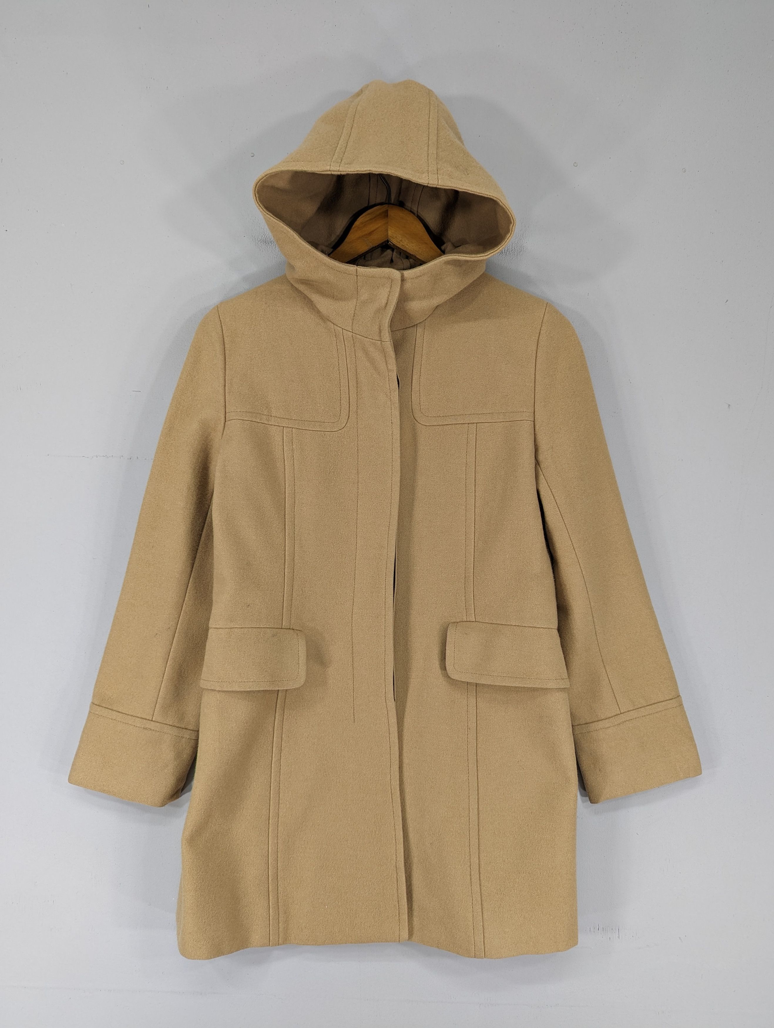 Yohji Yamamoto 🔥RARE🔥Ined By Yohji Yamamoto Wool Hooded Jacket Size S / US 4 / IT 40 - 1 Thumbnail