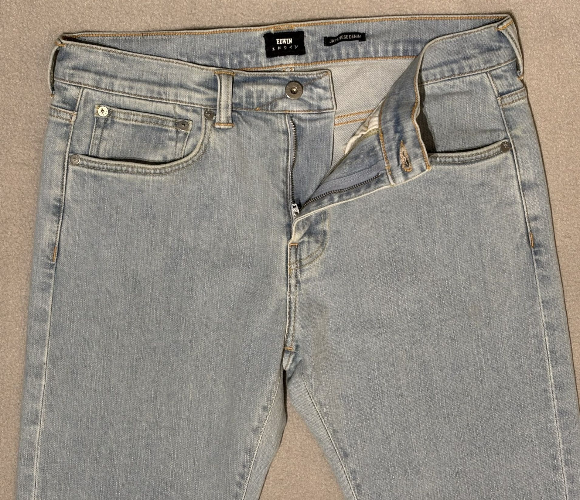 Edwin Edwin ED-80 Slim Tapered Jeans Size 31-34 Size US 31 - 17 Thumbnail