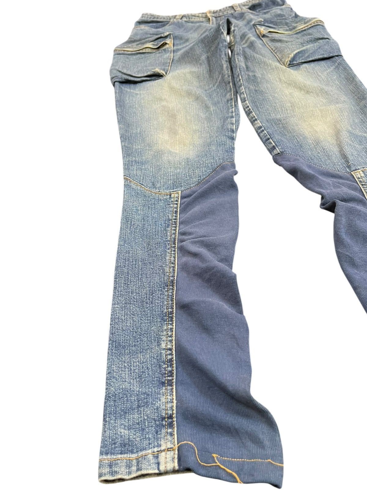 If Six Was Nine × Issey Miyake × Tsumori Chisato Vintage Tsumori Chisato Issey Miyake Cargo Hybrid Denim Size US 28 / EU 44 - 6 Thumbnail