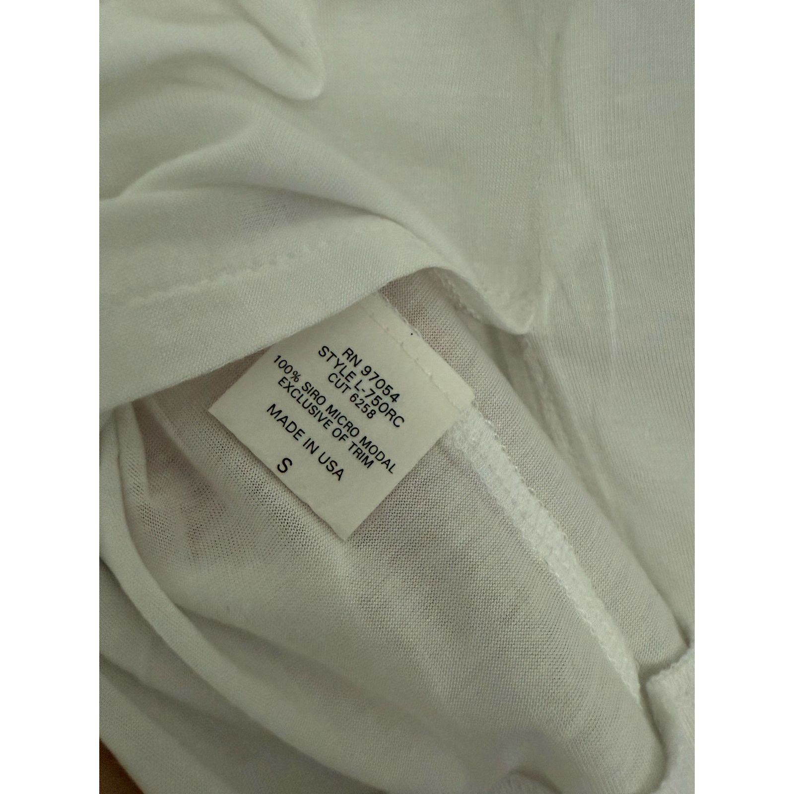 REVOLVE $109 New Lanston White Siro Micro Modal Tee - White - Small Size S / US 4 / IT 40 - 7 Thumbnail