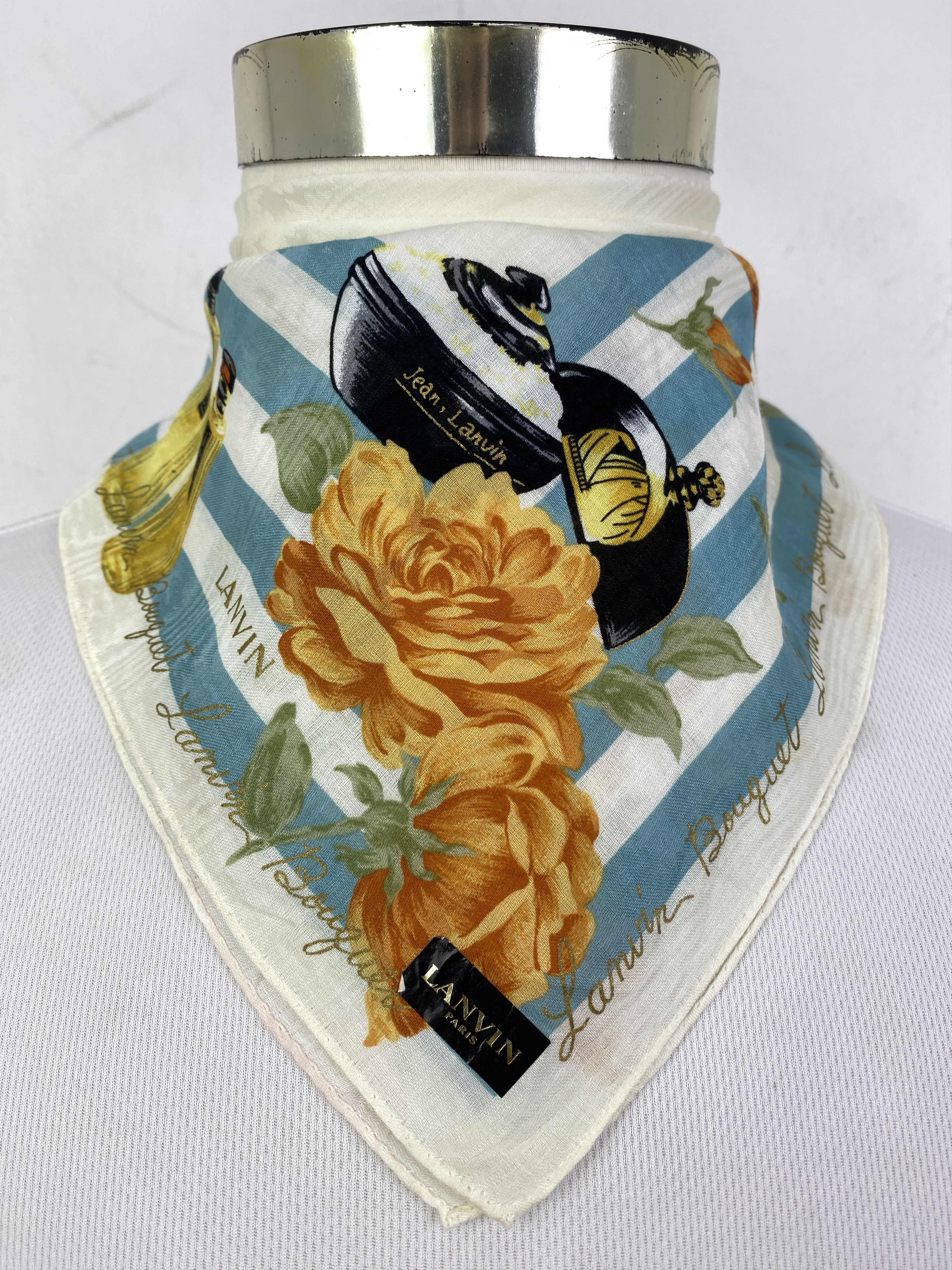 Lanvin Lanvin Paris Handkerchief / Neckerchief HKC0908 Size ONE SIZE - 1 Thumbnail