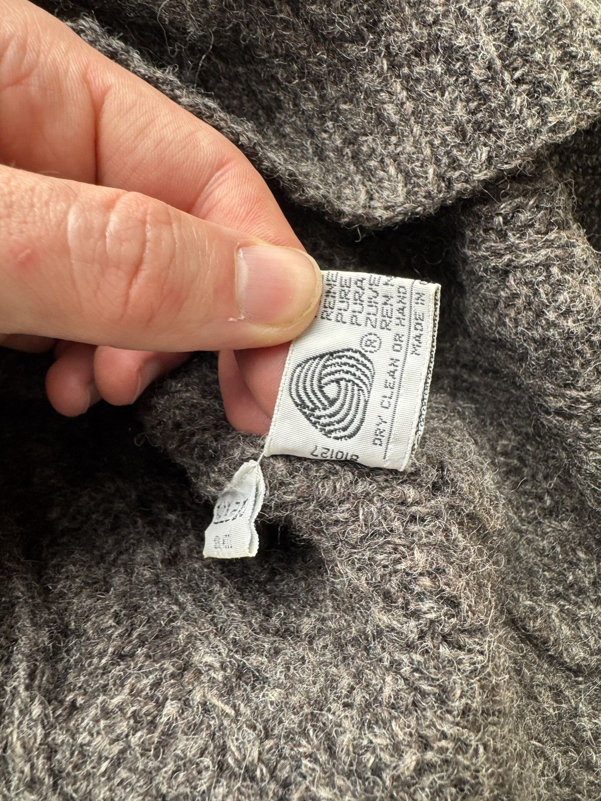 L.O.G.G. × Vintage L.O.G.G. Vintage Cable Knit Wool Sweater Size US M / EU 48-50 / 2 - 6 Thumbnail