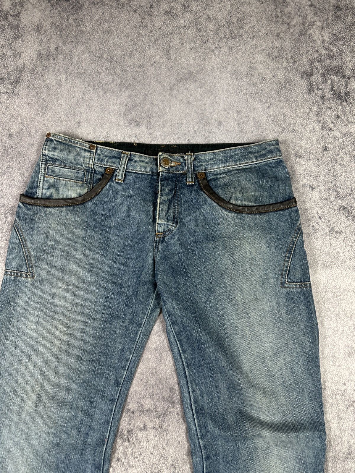 Andrew Mackenzie Y2K Andrew Mackenzie Logo Vintage Denim Streetwear Rare S Size US 30 / EU 46 - 6 Thumbnail