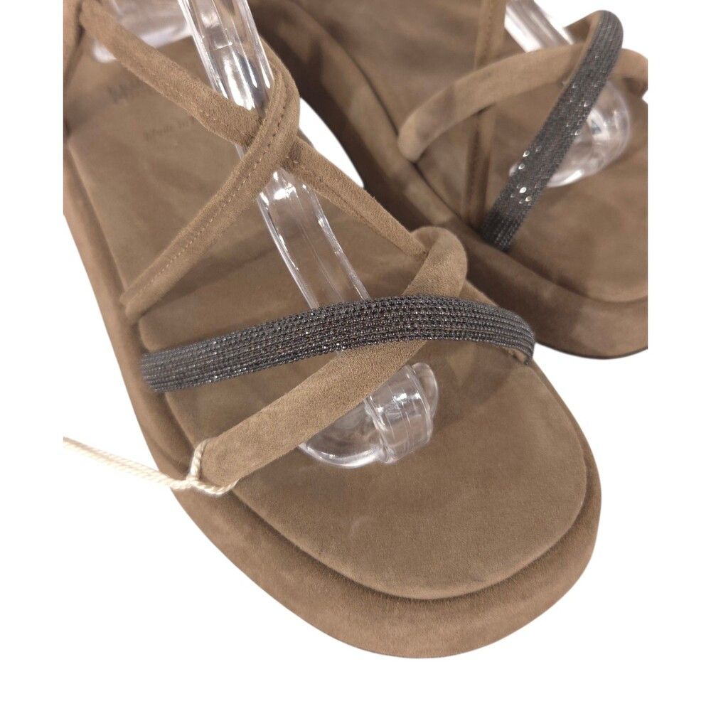 Brunello Cucinelli Brunello Cucinelli Monili Platform Sandals US 6 EU 36 Women Size US 6 / IT 36 - 3 Thumbnail