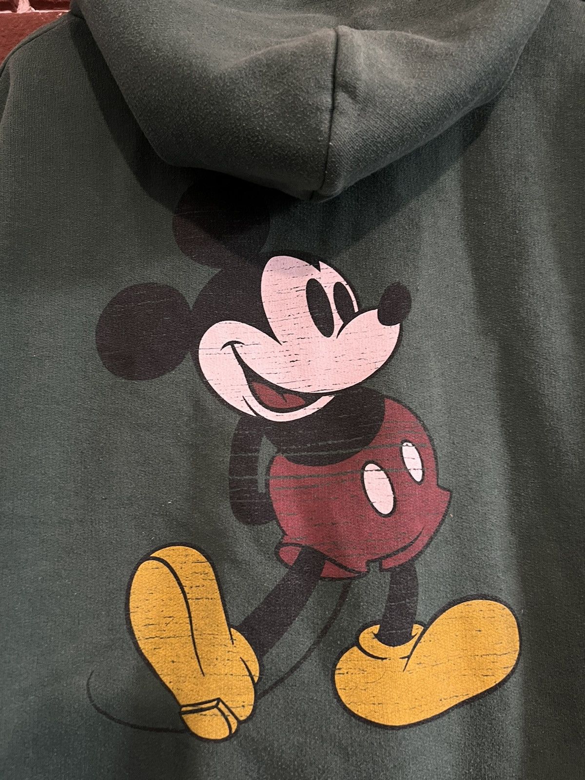 Mickey Mouse Rare Vintage 90s Mickey Mouse Big Graphic Disney Hoodie XL Size US XL / EU 56 / 4 - 4 Thumbnail