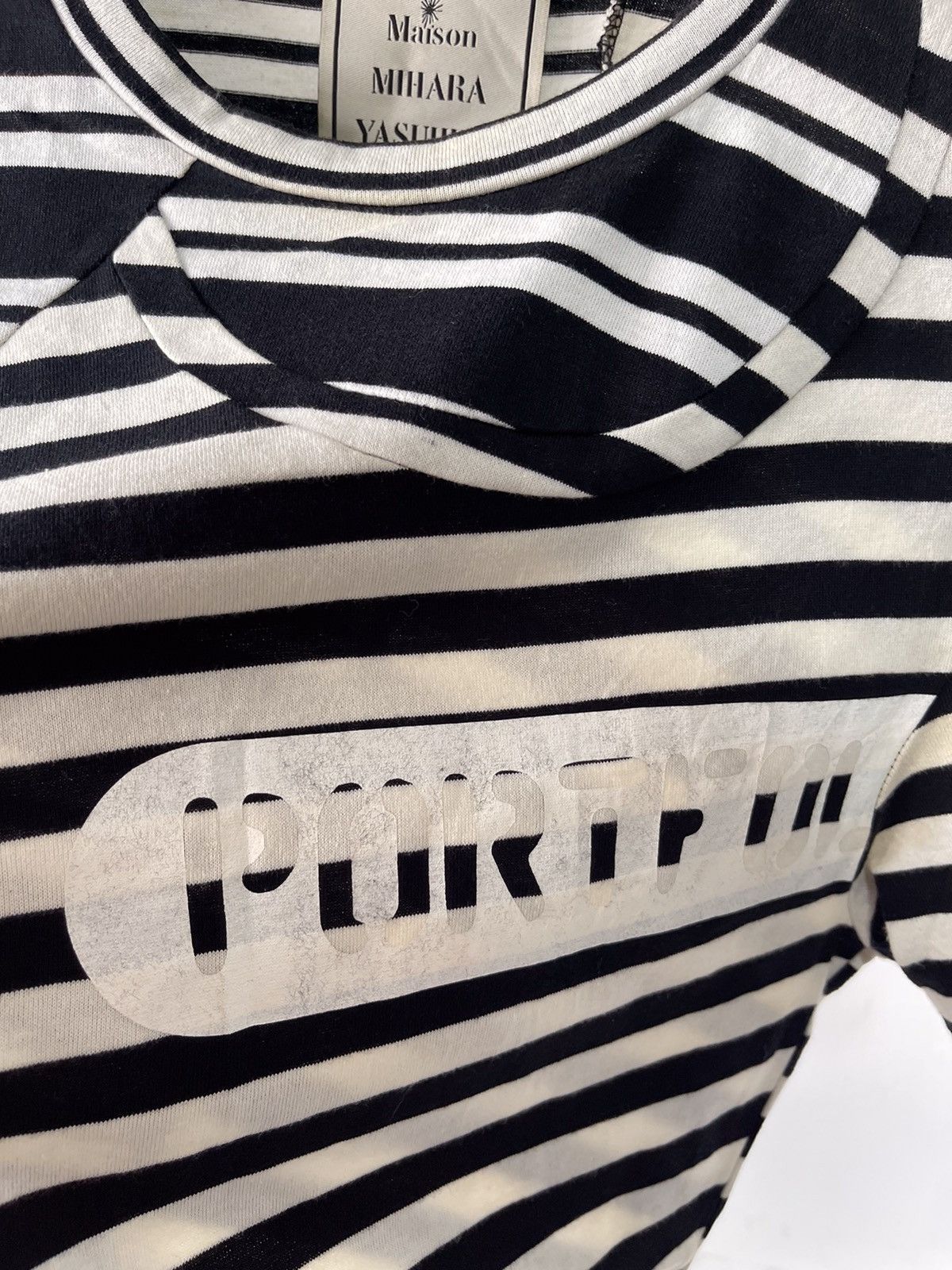Maison MIHARA YASUHIRO Rare SAMPLE Miharayasuhiro Cut and Sew Rework Tee A2 Size US M / EU 48-50 / 2 - 5 Thumbnail