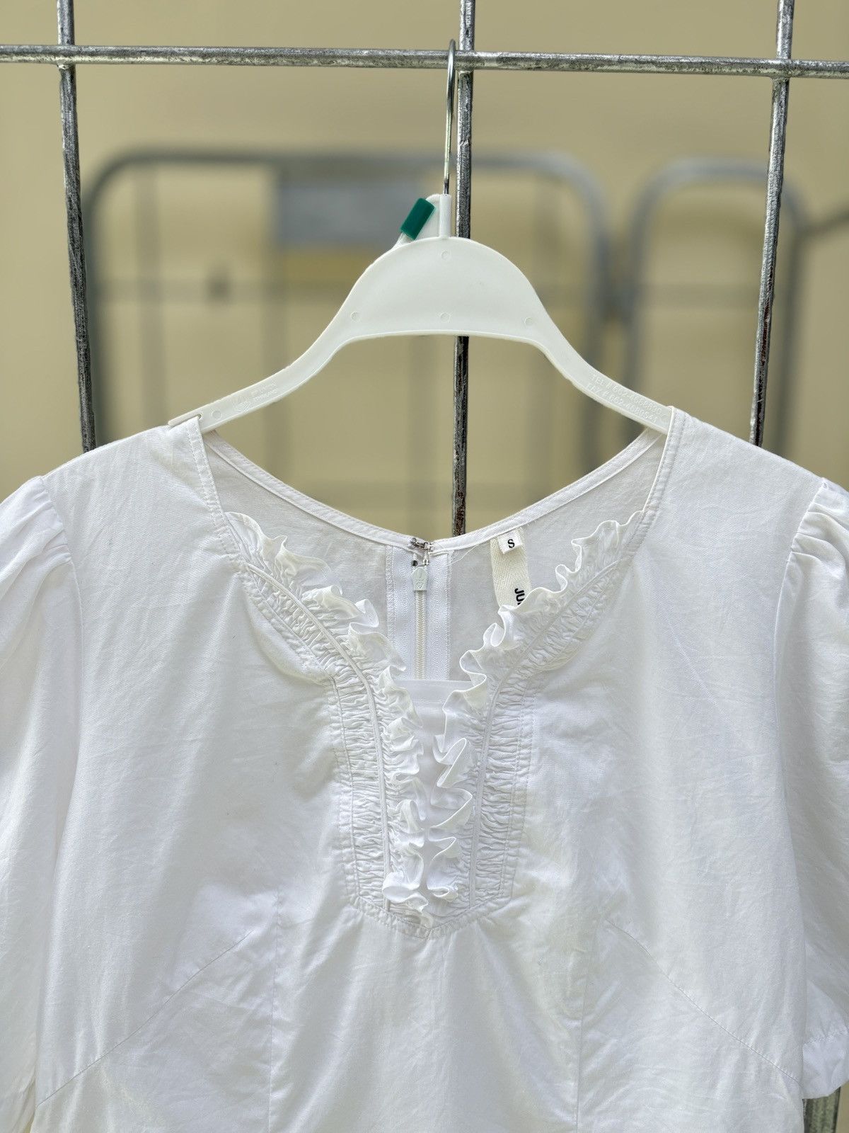 Junya Watanabe Junya Watanabe • Comme des Garcons white blouse Size S / US 4 / IT 40 - 2 Thumbnail