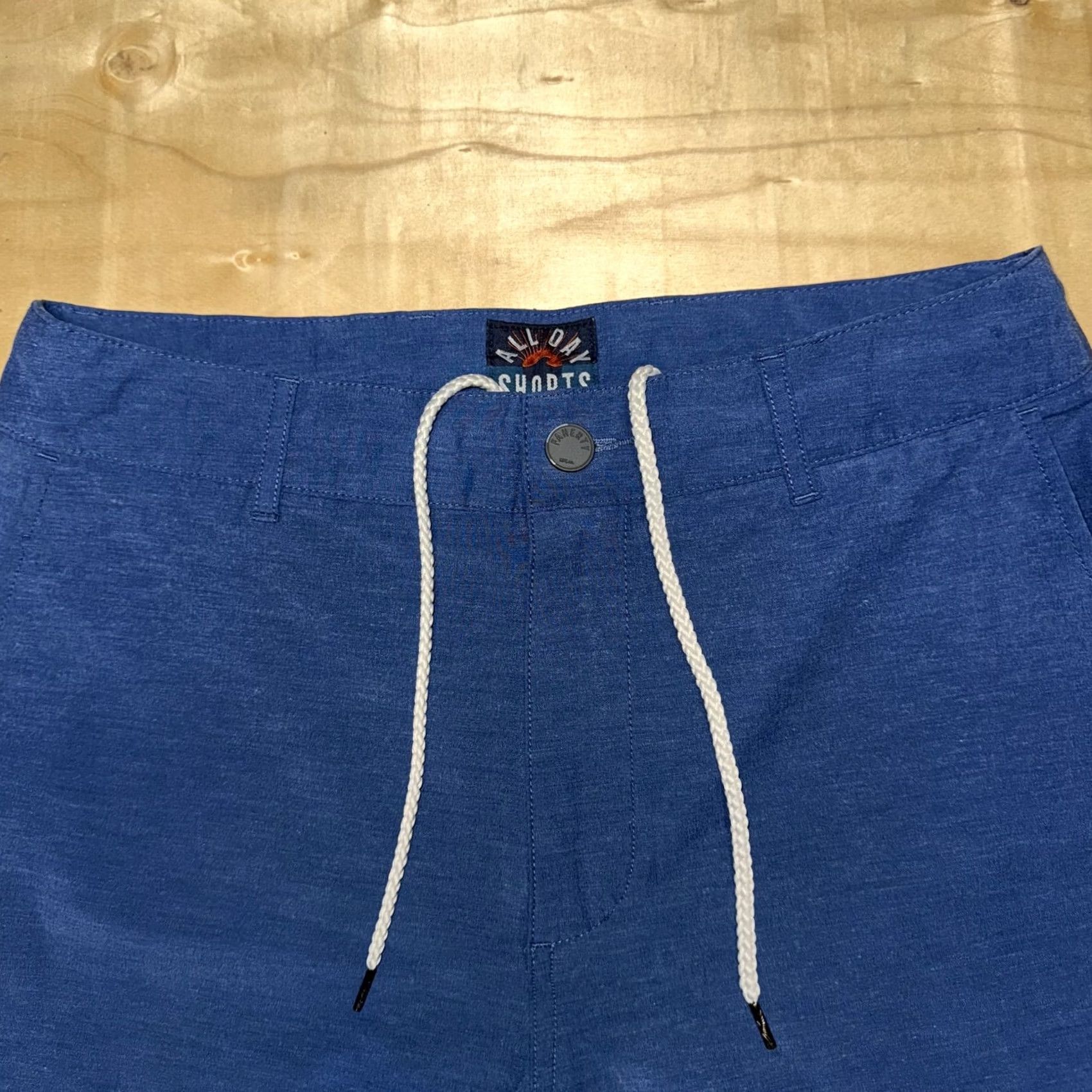 Faherty Faherty Shorts Mens 30 Blue All Day Drawstring Lightweight Casual Summer Beach Size US 30 / EU 46 - 3 Thumbnail