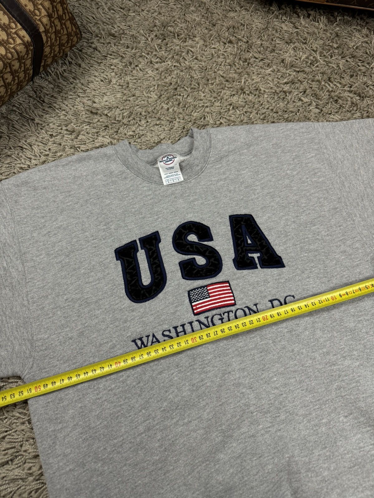 Vintage Vintage sweatshirt crewneck USA 90s original casual item Size US M / EU 48-50 / 2 - 4 Thumbnail