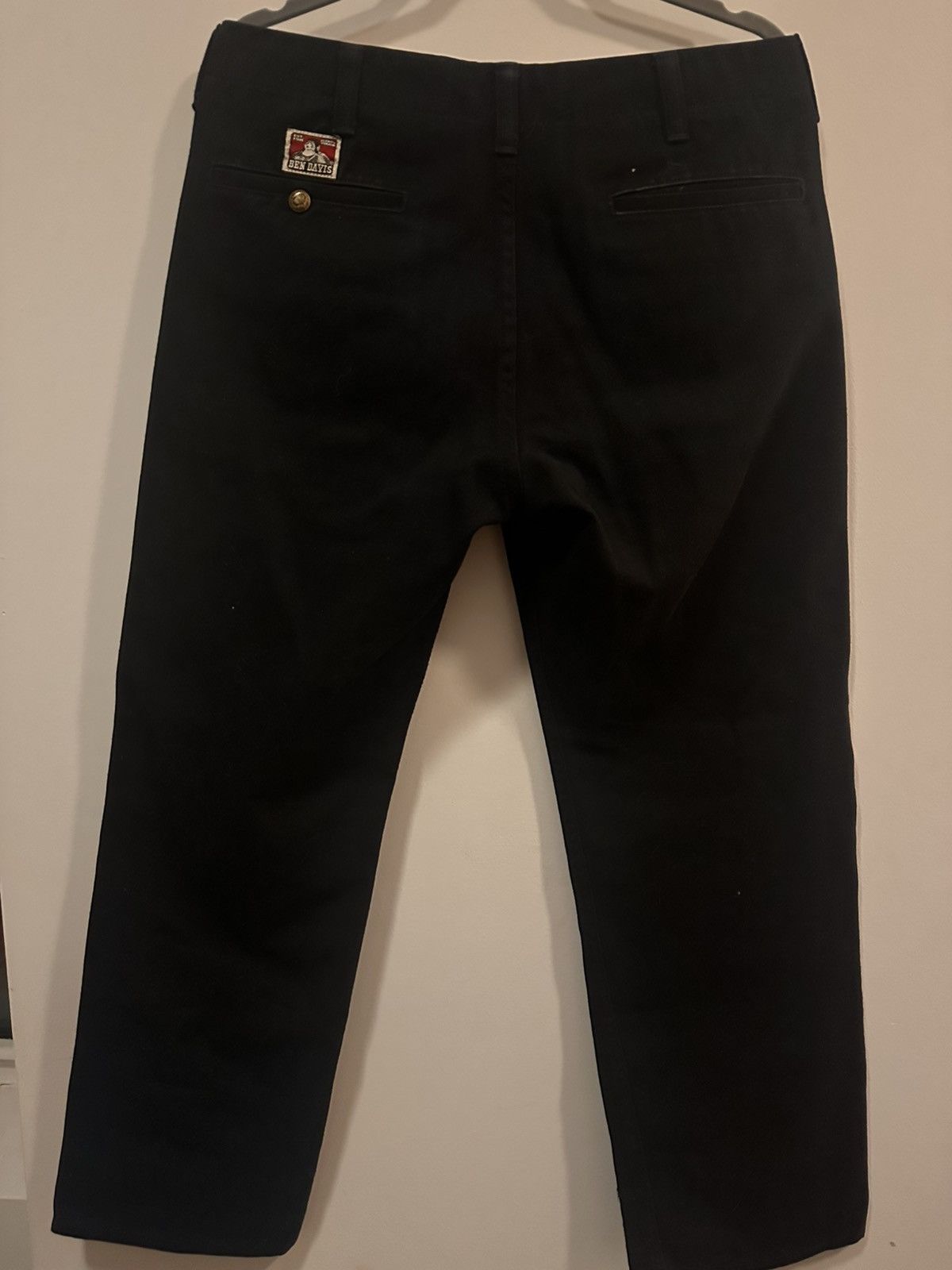 Supreme RARE FW19 SUPREME x BEN DAVIS WORK PANTS OLD ENGLISH LOGO Size US 30 / EU 46 - 2 Thumbnail
