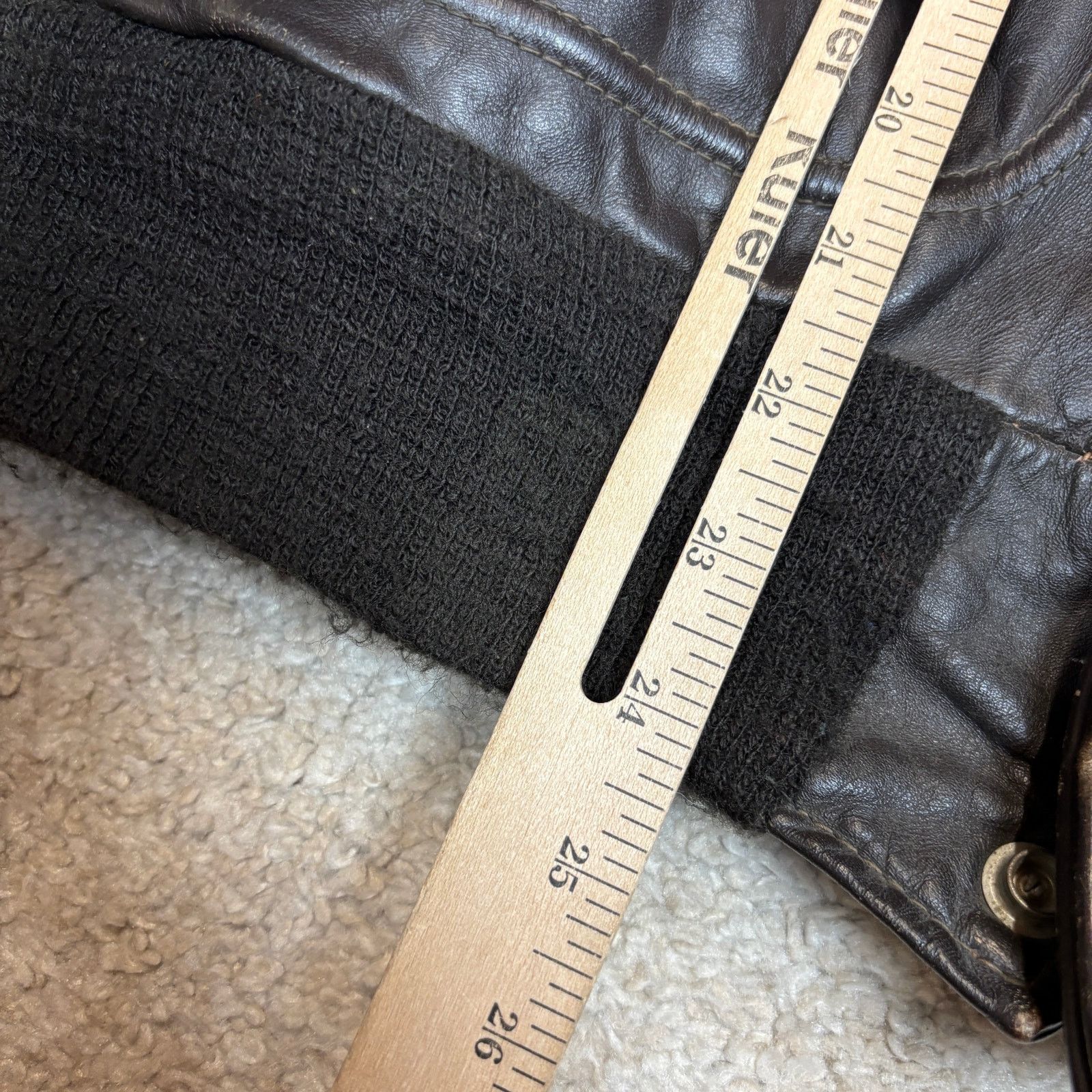 Schott × Vintage VTG 60s Schott Bros IS 674 MS A2 Flight Bomber Men's 42 Size US L / EU 52-54 / 3 - 9 Thumbnail