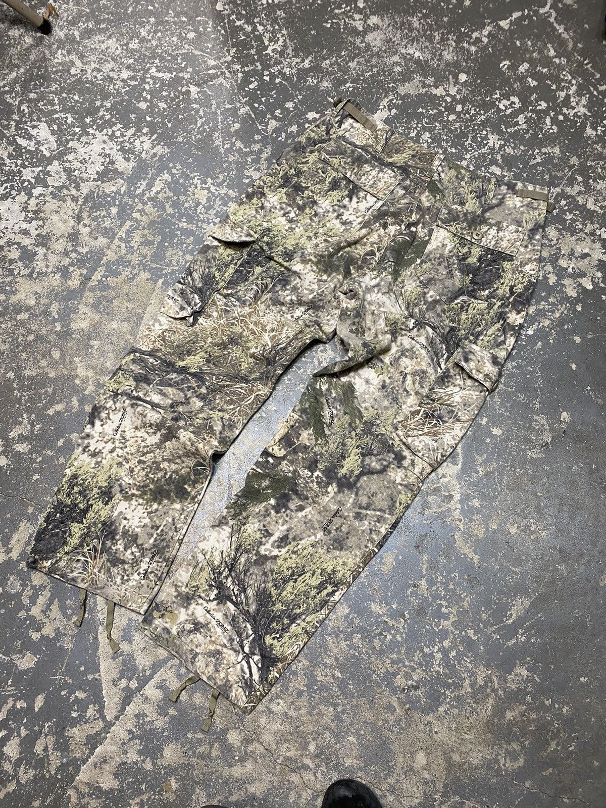 Realtree × Vintage Vintage Cabelas Camo Baggy Cargo Essentials Pants Camo Size US 36 / EU 52 - 6 Thumbnail