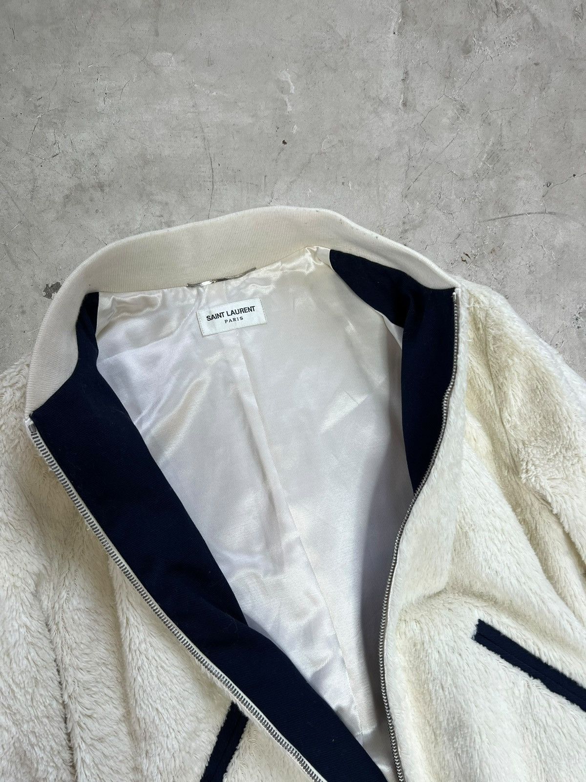Saint Laurent Paris Saint Laurent Teddy Fur Bomber Jacket Size US M / EU 48-50 / 2 - 6 Thumbnail