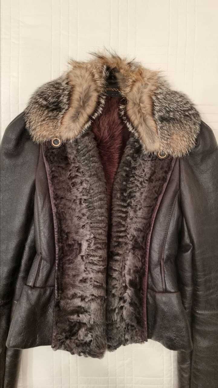 Gucci Gucci Tom Ford Leather Fur Jacket Size M / US 6-8 / IT 42-44 - 1 Thumbnail