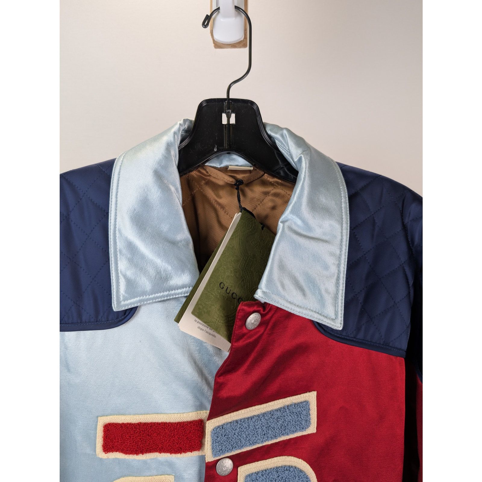 Gucci o1rshd1 Light Weight Duchesse SPW Jacket Shirt in Sail/Mix Size US M / EU 48-50 / 2 - 9 Thumbnail
