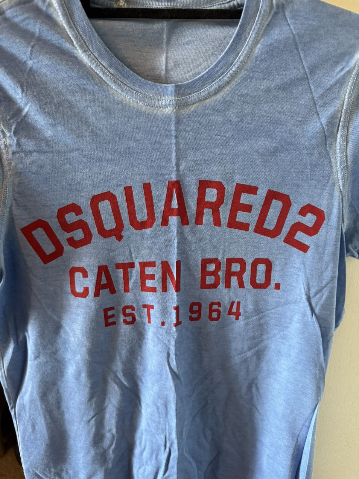Dsquared2 Dsquared2 blue t shirt size medium Size US M / EU 48-50 / 2 - 4 Thumbnail