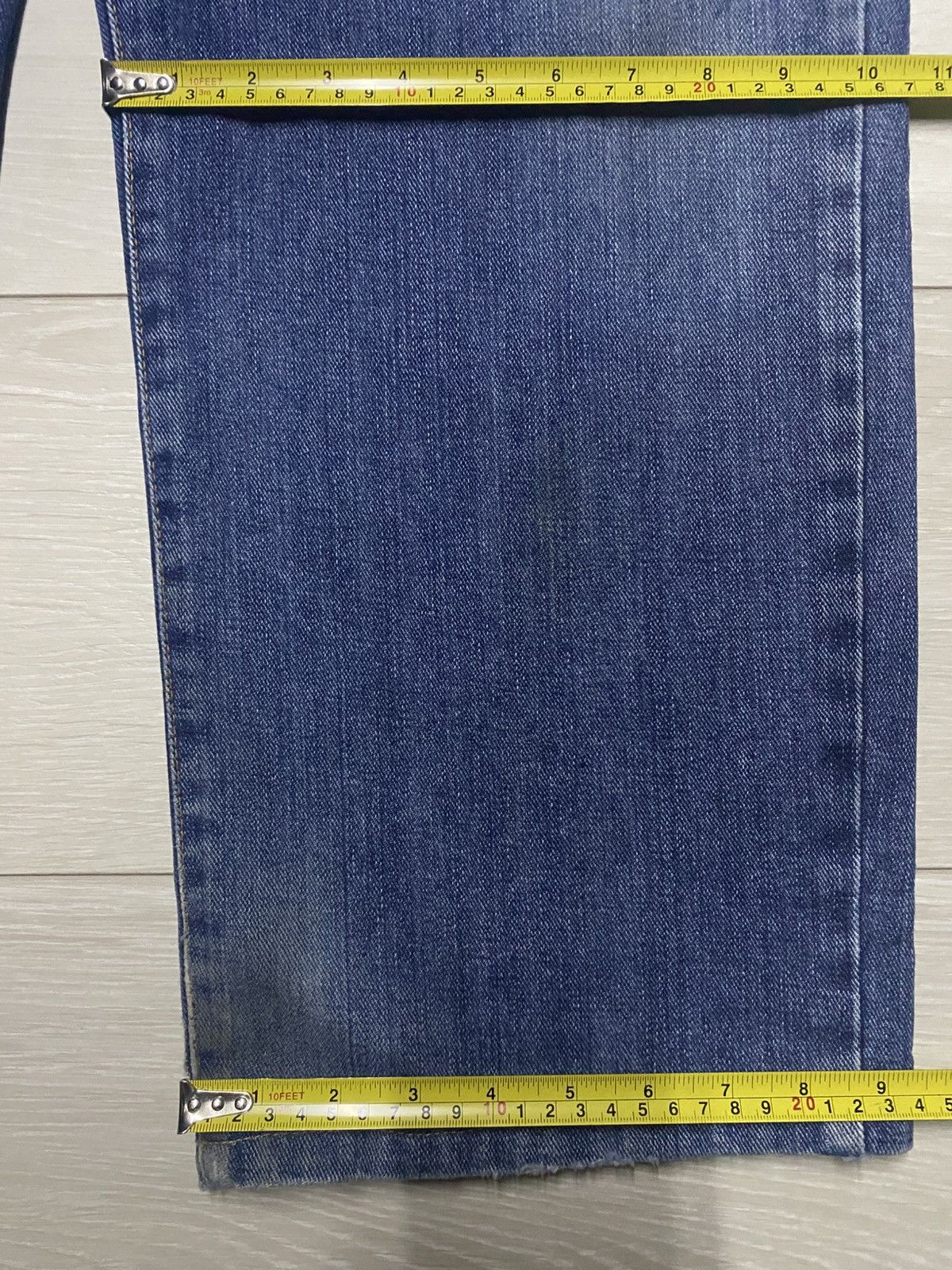 Edwin Vintage Edwin Internatinal basic Blue Wash Big Size W41 Size US 41 - 12 Thumbnail