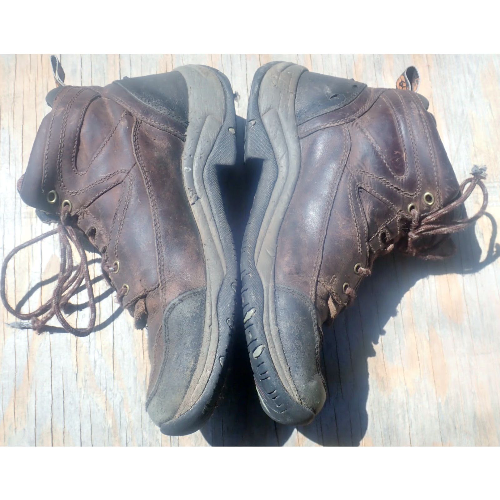 Ariat Ariat Terrain H2O Waterproof Soft Toe Hiking Boots Womens' 9.5 B Size US 7 / IT 37 - 6 Thumbnail