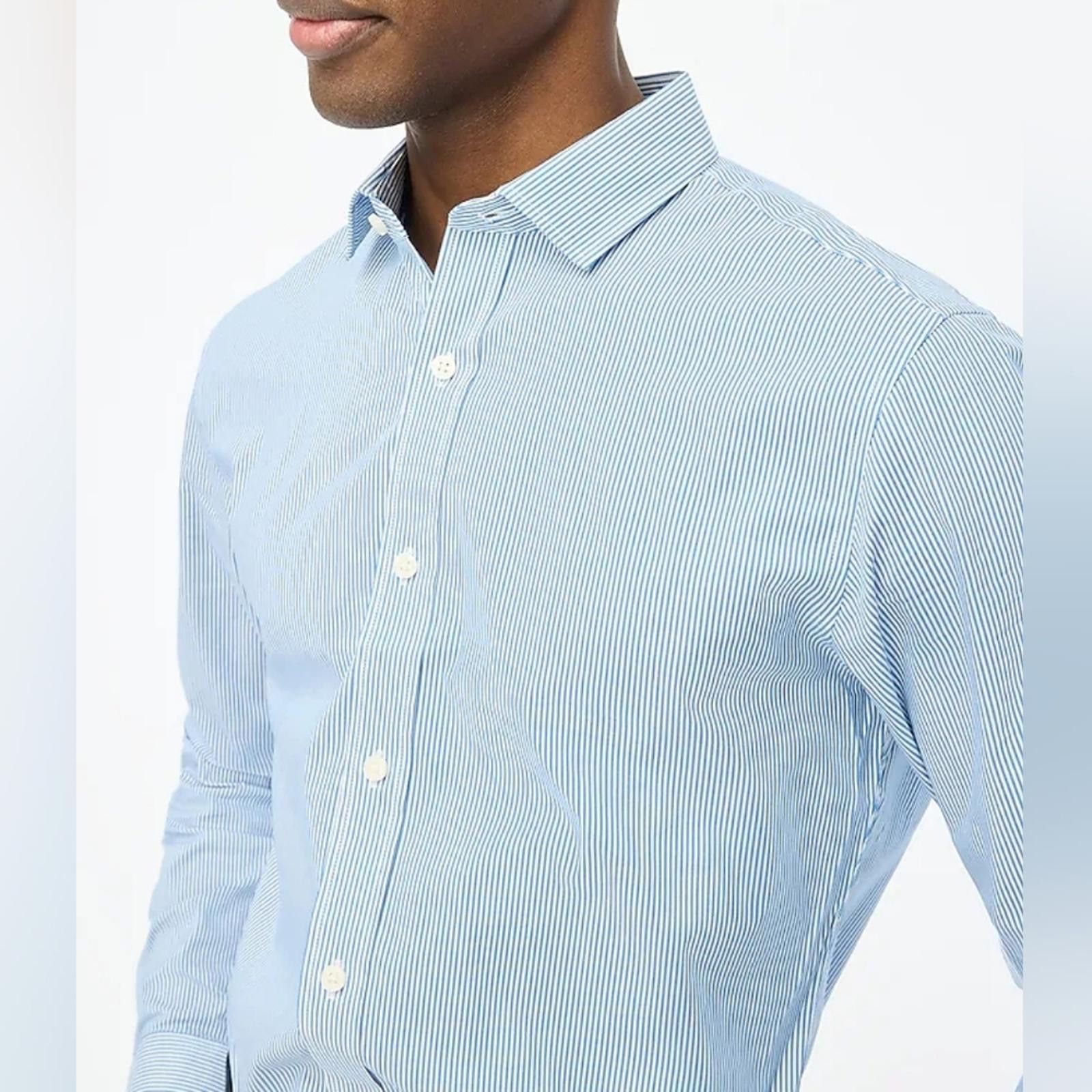 J.Crew J Crew Slim performance dress shirt Size 38R - 2 Thumbnail