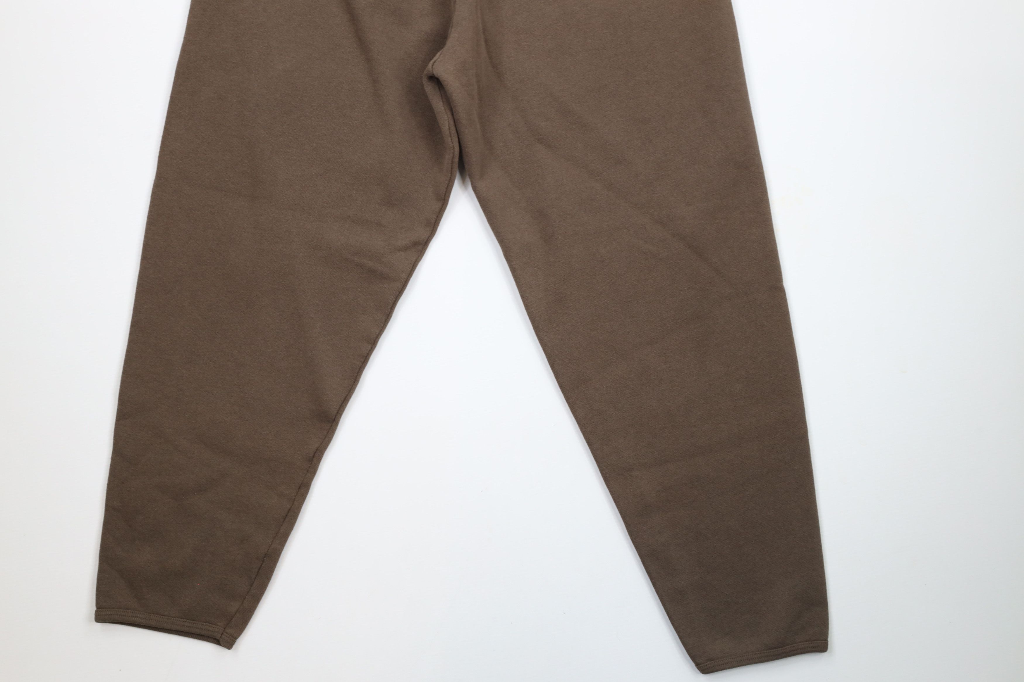Vintage Vintage 90s Streetwear Leg Sweatpants Light Brown USA Size 30" / US 8 / IT 44 - 10 Thumbnail