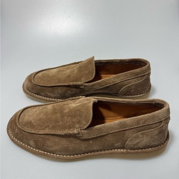 Dolce & Gabbana Dolce & Gabbana DG-Plaque Suede Loafers Brown Men’s UK 10/US Size US 11 / EU 44 - 4 Thumbnail