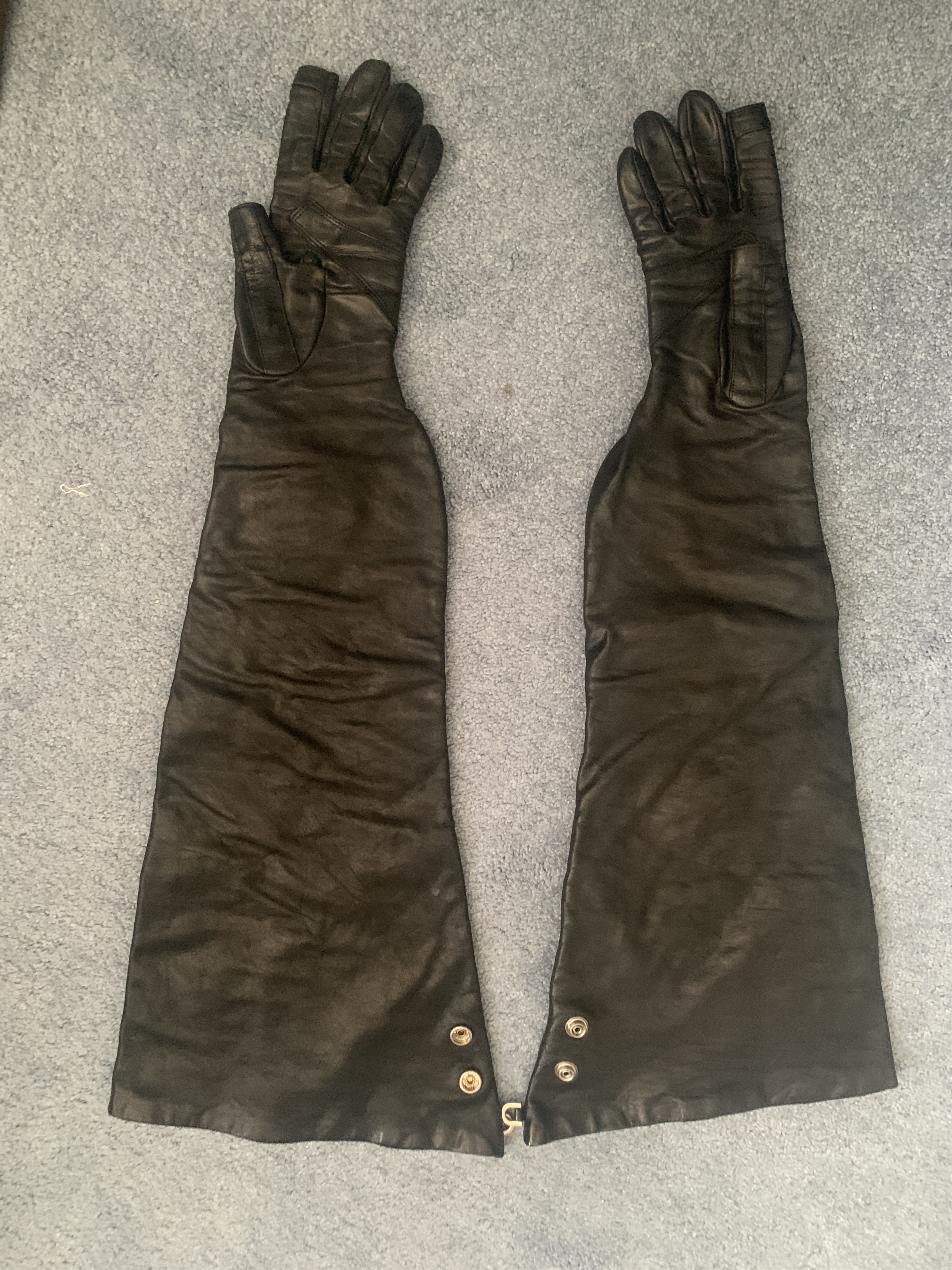 Rick Owens Rick Owens Strobe FW22 Gauntlets Size ONE SIZE - 3 Thumbnail