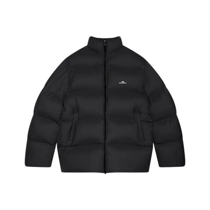 Balenciaga Balenciaga Black Zipper Collar Down Jacket 0079-2507 Size US XS / EU 42 / 0 - 1 Thumbnail