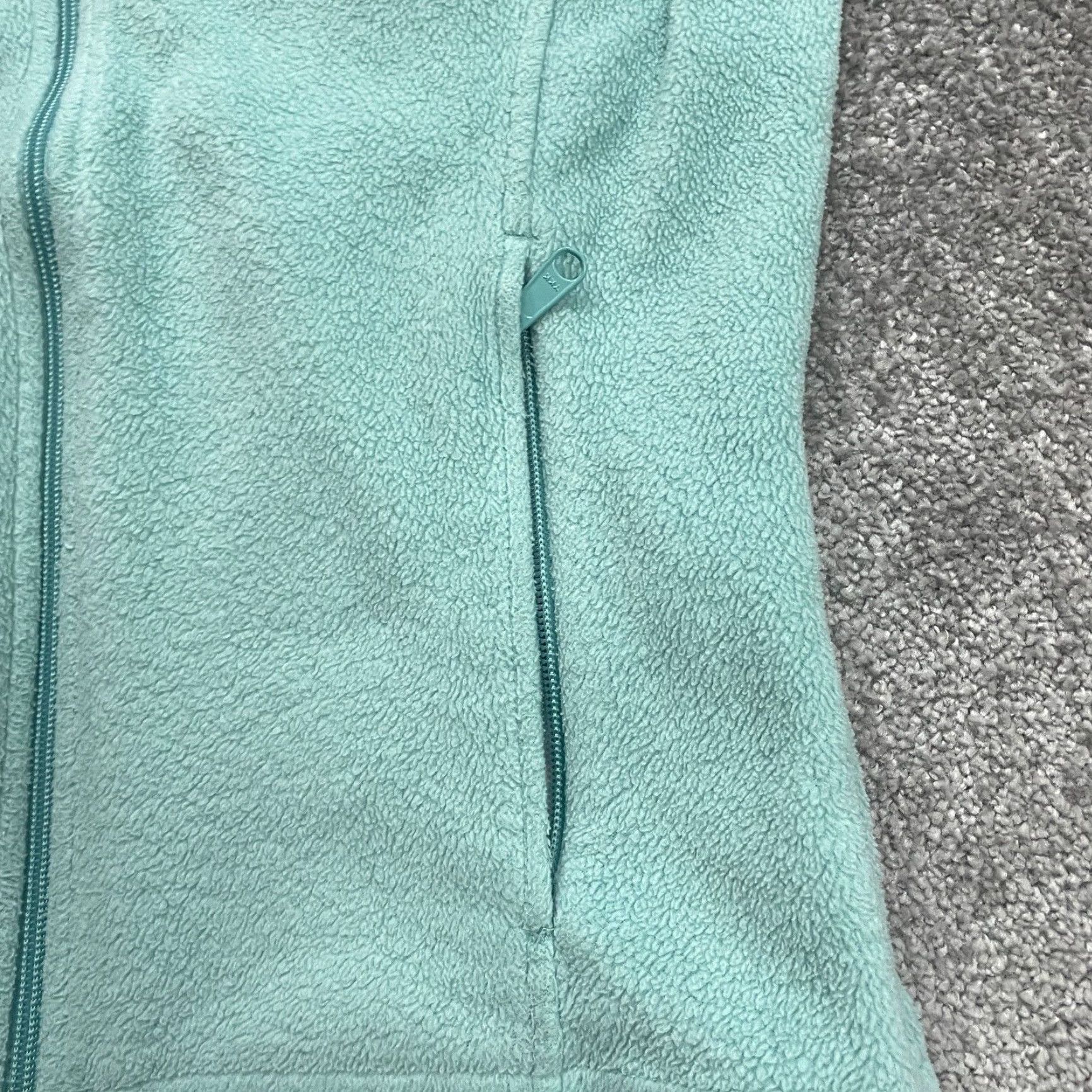 Vintage Columbia Benton Springs Fleece Jacket Womens Small Green Full Zip Outdoor Hiking Size S / US 4 / IT 40 - 5 Thumbnail