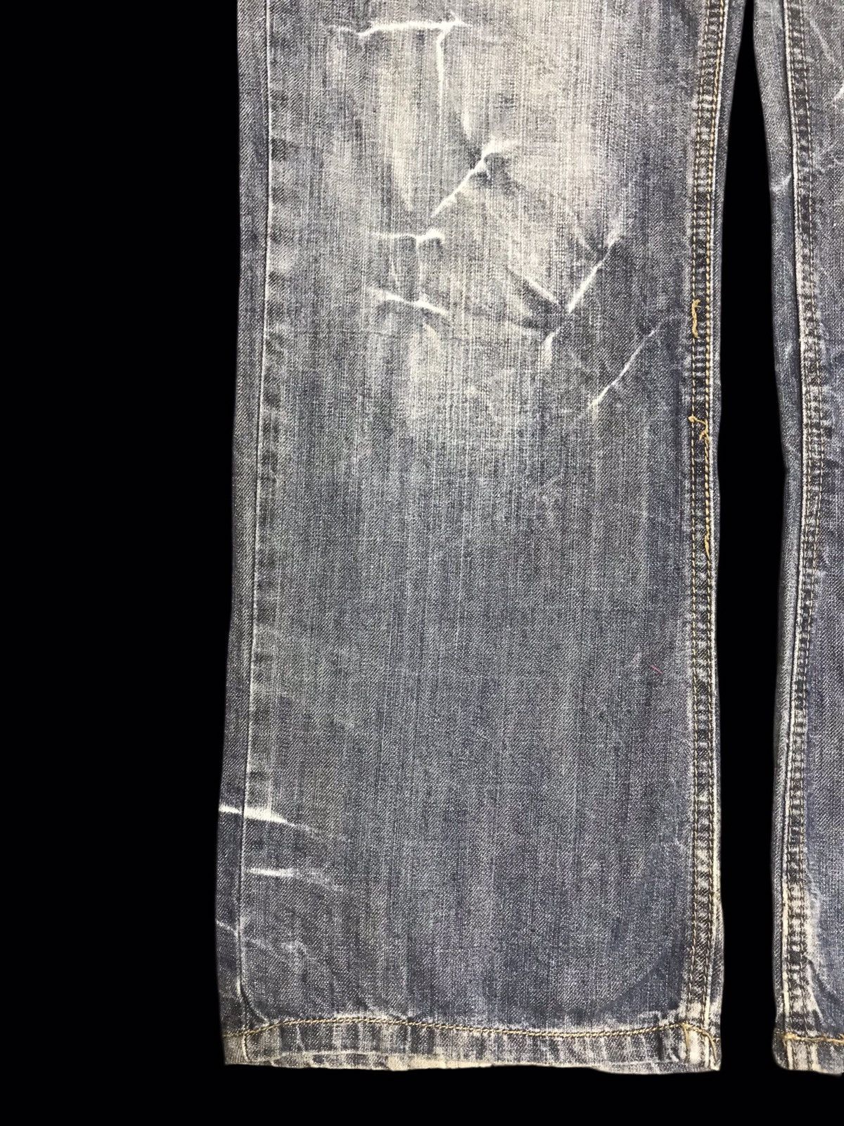 Seditionaries 💥DOUBLE WAIST💥PUNK MINSTRY DOUBLE WAIST LIGHT DENIM F324 Size US 32 / EU 48 - 10 Thumbnail